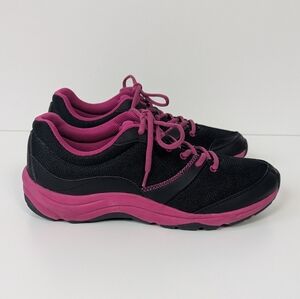 Vionic Kona Athletic Shoes Women's Black and Pink 9